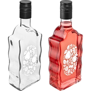 Bottiglia Klasztorna 500 ml con tappo a vite e stampa “Frutti” modello 1 – photo 4
