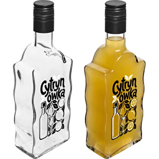 Bottiglia Klasztorna 500 ml con tappo e stampa “Cytrynówka” variante 1 – photo 4