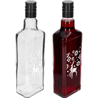 Bottiglia Tynktura, 500 ml con tappo - Renna natalizia – photo 3
