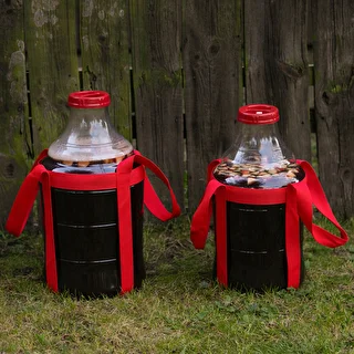 Damigiana per vino leggera e infrangibile con imbracatura, 20 L – photo 9