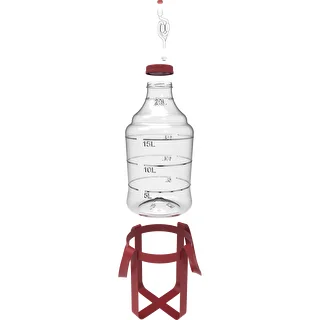 Damigiana per vino leggera e infrangibile con imbracatura, 20 L – photo 2