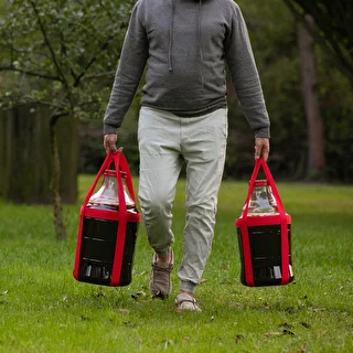 Damigiana per vino leggera e infrangibile con cinghie, 25 L – photo 10