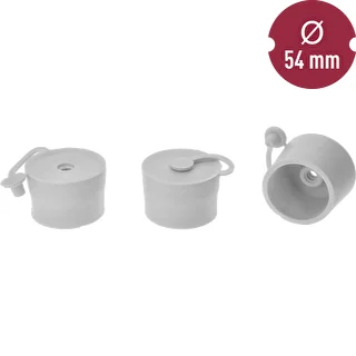 Tappo per damigiana Ø 54 mm con chiusura – photo 2