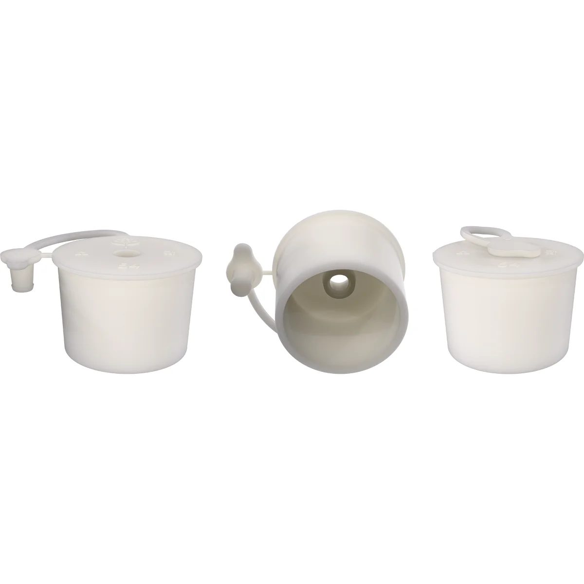 Tappo per damigiana Ø 50/54 mm con tappino di chiusura