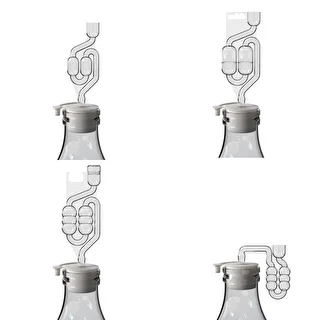Tappo per damigiana Ø 50/54 mm con tappino di chiusura – photo 4