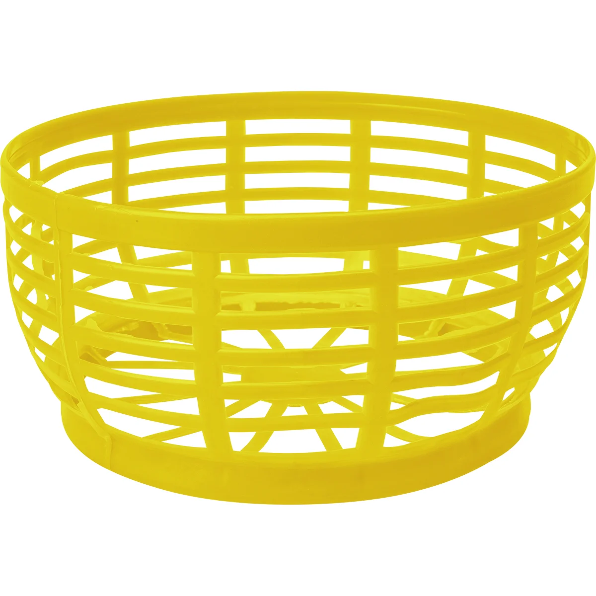 Cestello in plastica per damigiana 5 L, giallo