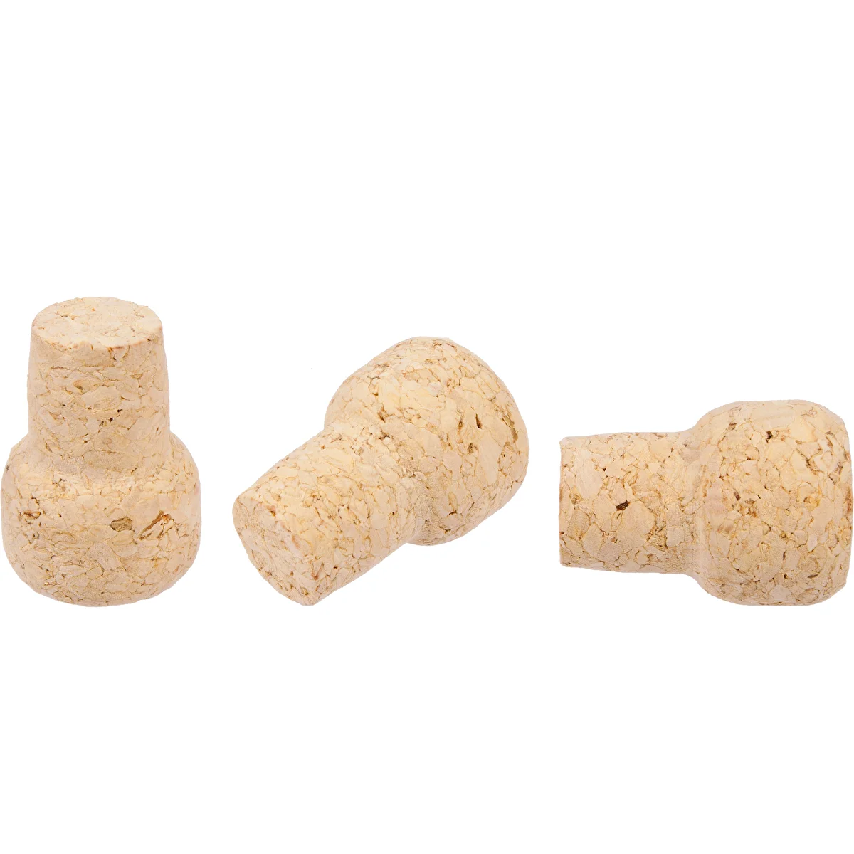 Tappo a fungo in sughero, diametro 19 mm - 20 pezzi
