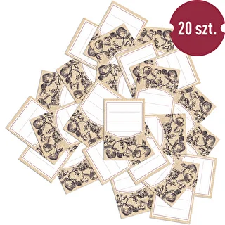 Etichette autoadesive 60 x 90 mm per bottiglie e barattoli, motivo frutta a schizzi - 20 pz – photo 3