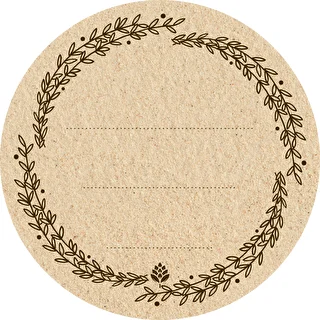 Etichette rotonde Ø 66,5 mm per coperchi/vasetti - 20 pezzi – photo 2