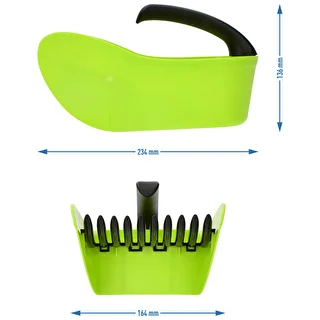 Raccoglibacche per piccoli frutti, verde, in plastica – photo 9