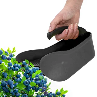 Raccoglibacche per piccoli frutti in materiale plastico, nero – photo 6