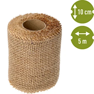 Nastro in iuta 10 cm/5 m – photo 4