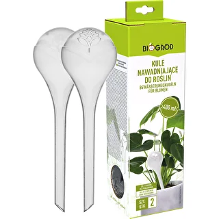 Sfere autoirriganti per piante, trasparenti, 400 ml, 2 pz. – photo 3