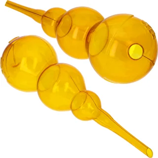 Sfera autoirrigante tripla (a tre camere), giallo trasparente, 600 ml – photo 2