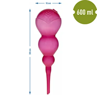 Sfera di irrigazione tripla (a tre camere), rosa trasparente, 600 ml – photo 5