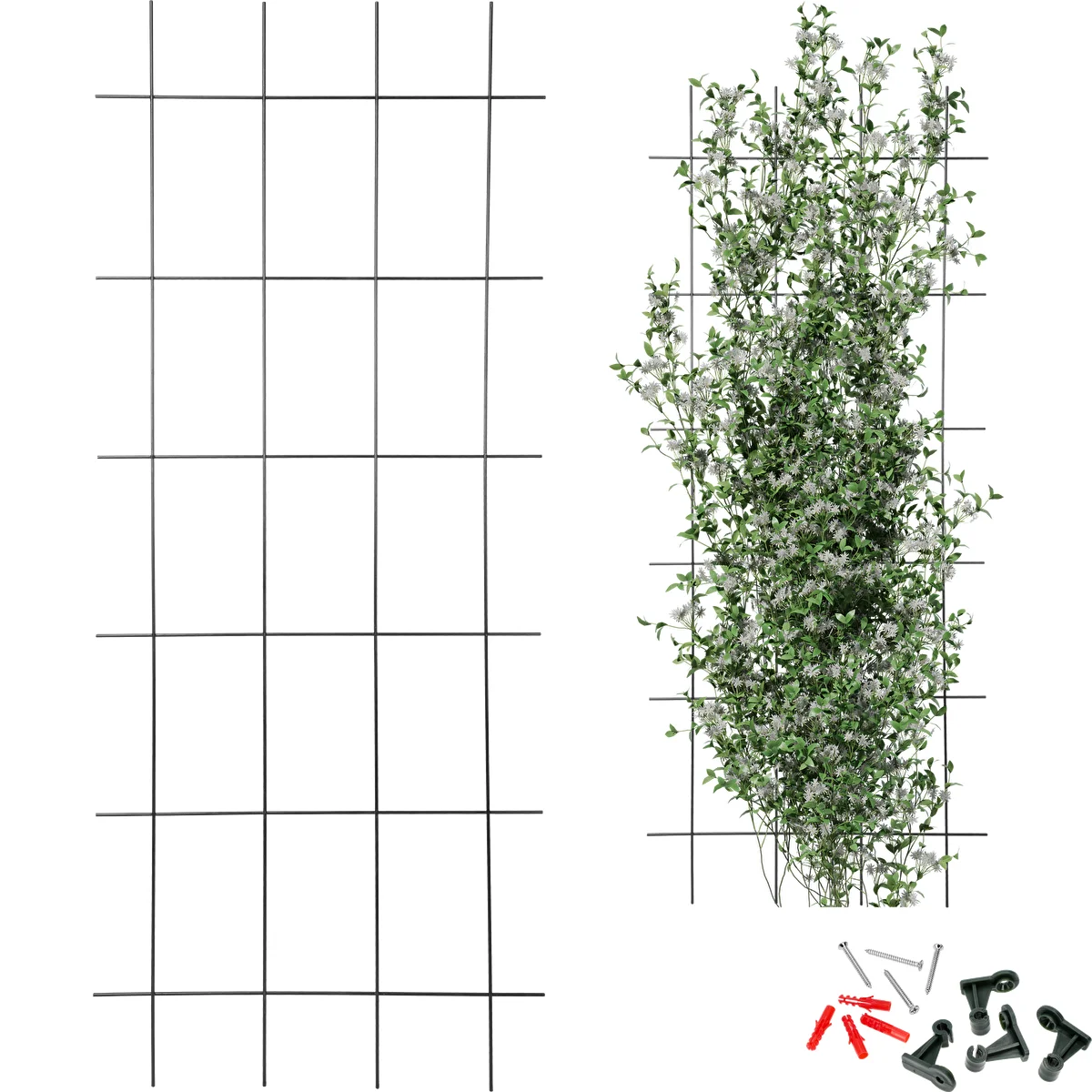 Supporto per piante – graticcio da giardino 150 x 60 cm