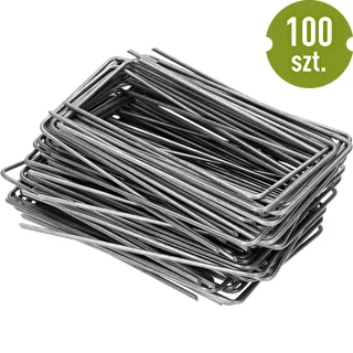 Graffe a U per telo pacciamante (TNT) – 100 pz – photo 4