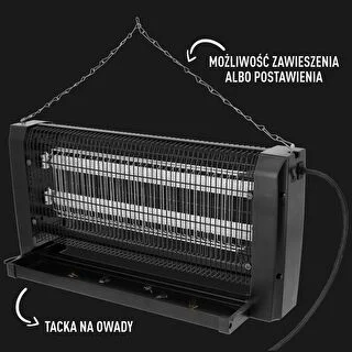 Lampada insetticida UVA 20 W, nera – photo 5