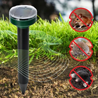 Dissuasore solare per talpe – protezione del giardino efficace, sicura e rispettosa degli animali, confezione da 4 pezzi – photo 12