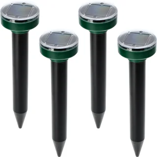Dissuasore solare per talpe – protezione del giardino efficace, sicura e rispettosa degli animali, confezione da 4 pezzi – photo 1