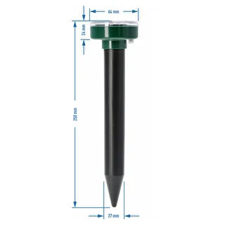 Dissuasore solare per talpe – protezione del giardino efficace, sicura e rispettosa degli animali, 1 pz. – photo 8
