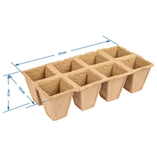 Vasetti di carta 6 x 6 x 6, set da 5 pz. – photo 4