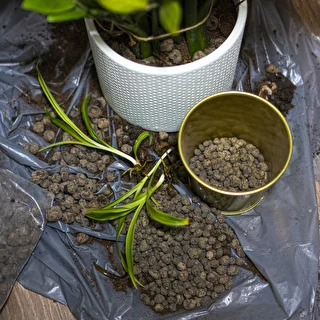Argilla espansa per piante in vaso, giardinaggio e terrari in vetro, 4-10 mm, 1 L – photo 9
