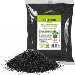 Carbone attivo di cocco per piante 0,9 L
