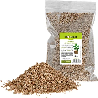 Vermiculite per piante in vaso e giardinaggio, 2 L