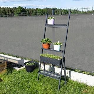 Rete ombreggiante (80%, 140 g/m²) 1,5 x 5 m, grafite – photo 8