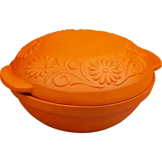 Pentola romana in terracotta rotonda 4 L – photo 2