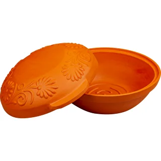 Pentola romana in terracotta rotonda 4 L – photo 3