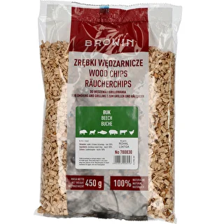 Trucioli per affumicare/grigliare, faggio, 450 g, classe 8