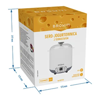 Yogurtiera per yogurt e formaggi con termostato 1,5 L – photo 11