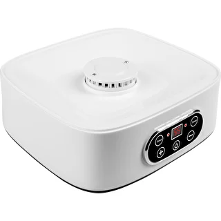 Essiccatore per funghi, frutta, verdure ed erbe aromatiche con regolazione della temperatura, 240W, bianco – photo 6