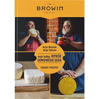 Il mio hobby: Fare il formaggio in casa - libro (in lingua polacca)