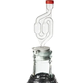 Damigiana da 10 L per vino con cestello in plastica – photo 3