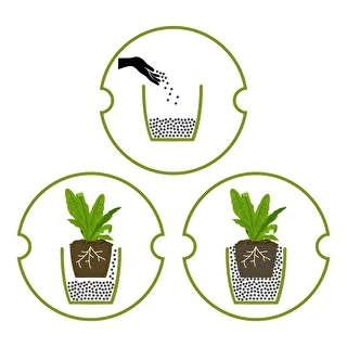Argilla espansa per piante in vaso, giardinaggio e terrari in vetro 10–20 mm, 4 L – photo 14