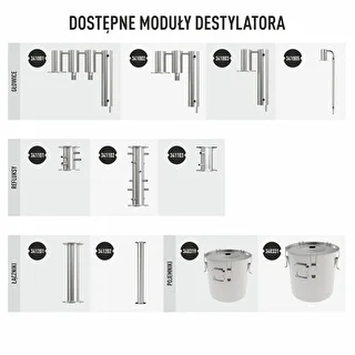 Modulo per distillatore - riflusso - shotgun – photo 5