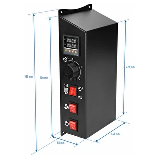 Kit di moduli elettrici con centralina digitale - dragON 1,5 kW, per affumicatori da giardino – photo 10