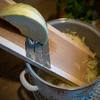 Affettatrice in legno, 45x15 cm, 3 lame - 3 