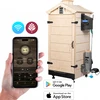 Affumicatoio senza telaio dragON PLYWOOD NATURE con controller Wi‑Fi, 200 L - 4 
