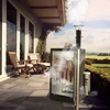 Affumicatore elettrico - dragON con generatore di fumo, digitale 65 L - 31 
