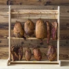 Affumicatore in legno 100 cm, con focolare - 14 