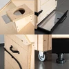 Affumicatore senza cornice dragON PLYWOOD NATURE con controller Wi-Fi, 200L - 6 