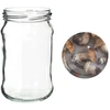 Barattoli 300 ml con coperchio colorato fi 66 - 6 pezzi. - 5 
