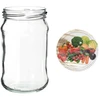 Barattoli 300 ml con coperchio colorato fi 66 - 6 pezzi. - 8 
