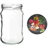 Barattoli 300 ml con coperchio colorato fi 66 - 6 pezzi. - 11 