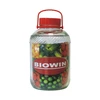 Barattolo 12 L con coperchio in plastica - 2 