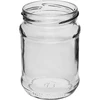 Barattolo 250 ml fi 66/4 coperchio nero - 6 pezzi - 4 